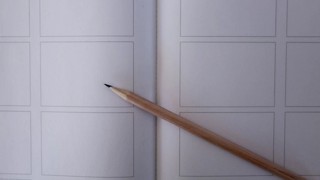 Six-panel 16:9 storyboard sheet for a commercial pitch deck